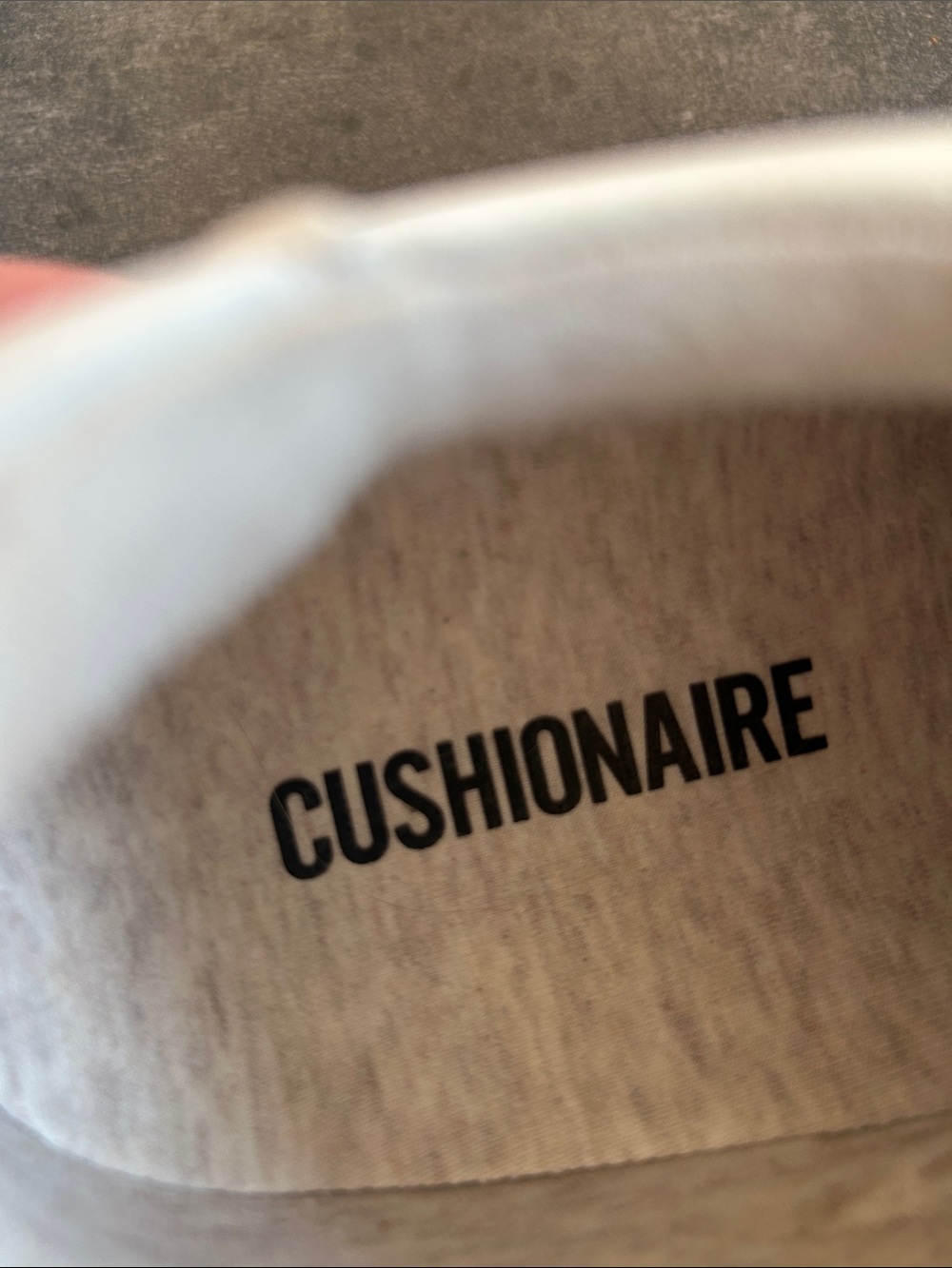 Cushionaire White and Tan Sneakers - Picture 7 of 12